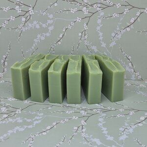 6 Handmade Eucalyptus Spearmint Soap Large Bars 4-5oz